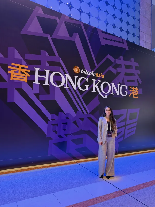 Bitcoin Asia event backdrop
